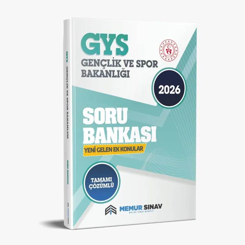 GSB EK KONULAR SORU BANKASI