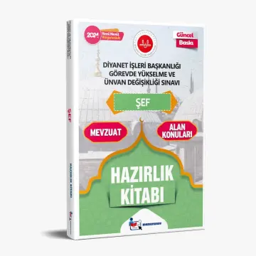 2024 DİB GYS Şef Hazırlık Kitabı
