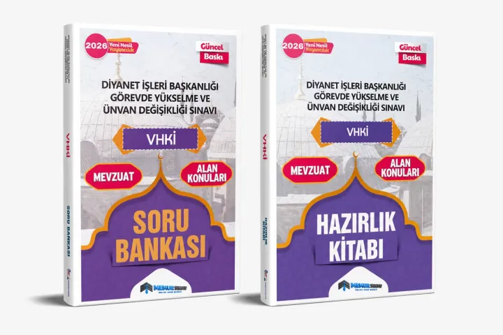 2026 DİB GYS VHKİ. 2'Li Set (Hazırlık Kitabı + Soru Bankası)