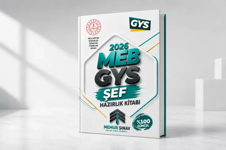 2026 Meb Şef Hazırlık Kitabı