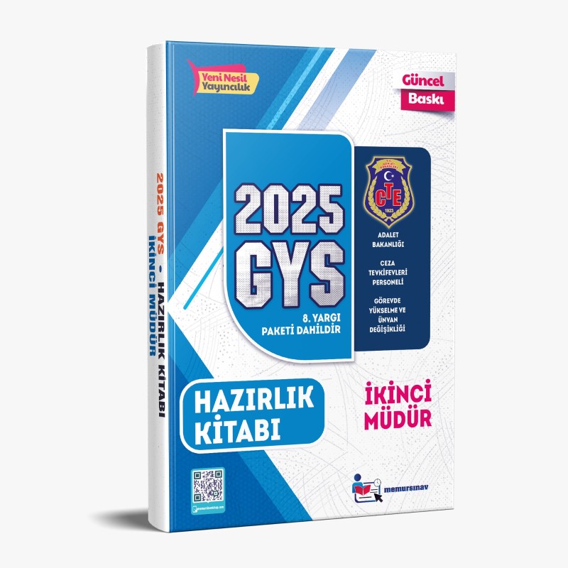 2025 CTE GYS İKİNCİ MÜDÜR HAZIRLIK KİTABI