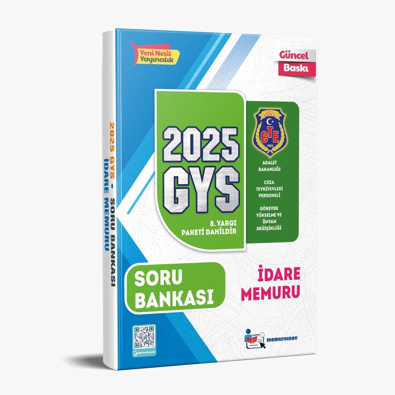 2025 CTE GYS İDARE MEMURU SORU BANKASI