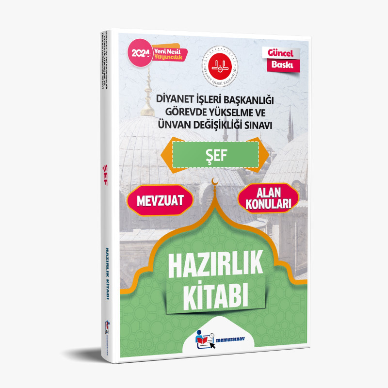 2024 DİB GYS Şef Hazırlık Kitabı