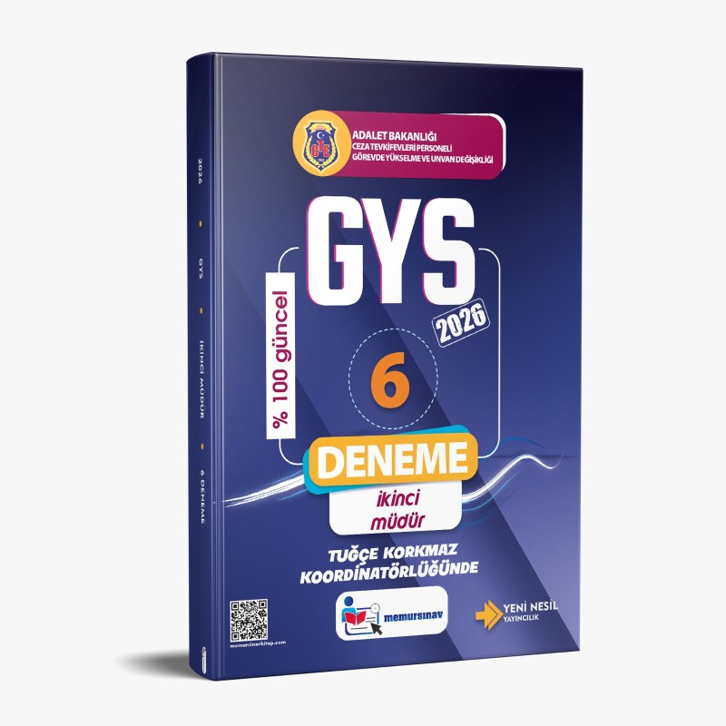 CTE İKİNCİ MÜDÜR 6'LI DENEME