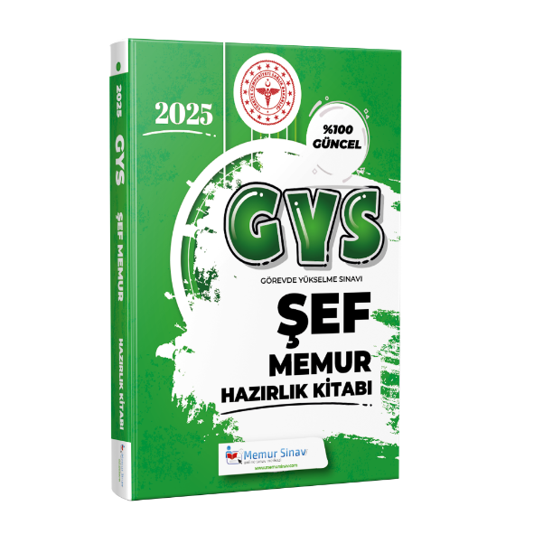 2025 Meb Şef / Memur Hazırlık Kitabı