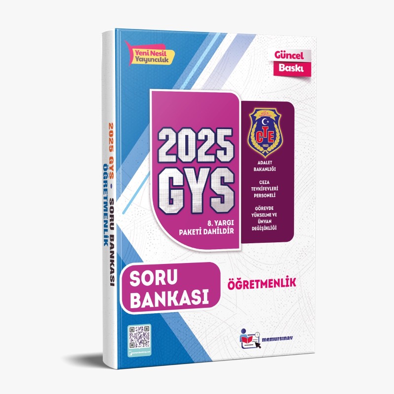 2025 CTE GYS ÖĞRETMENLİK SORU BANKASI